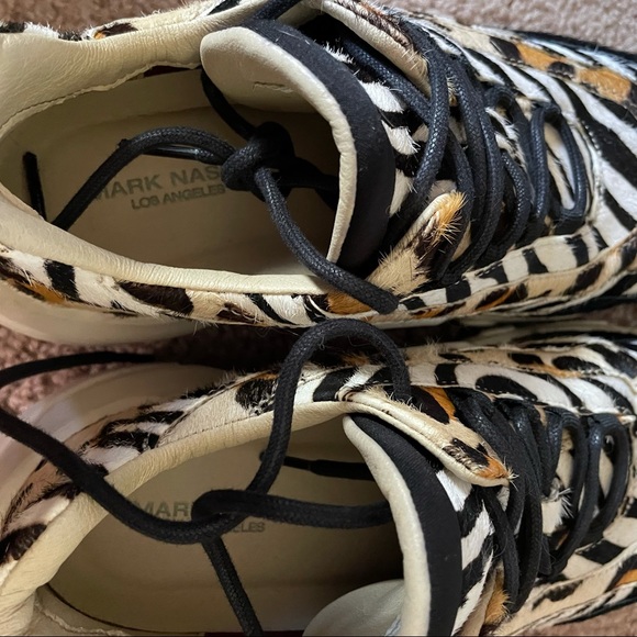 🐆🦓Chunky sneaker Neo block Animal print Fashion - Picture 7 of 10